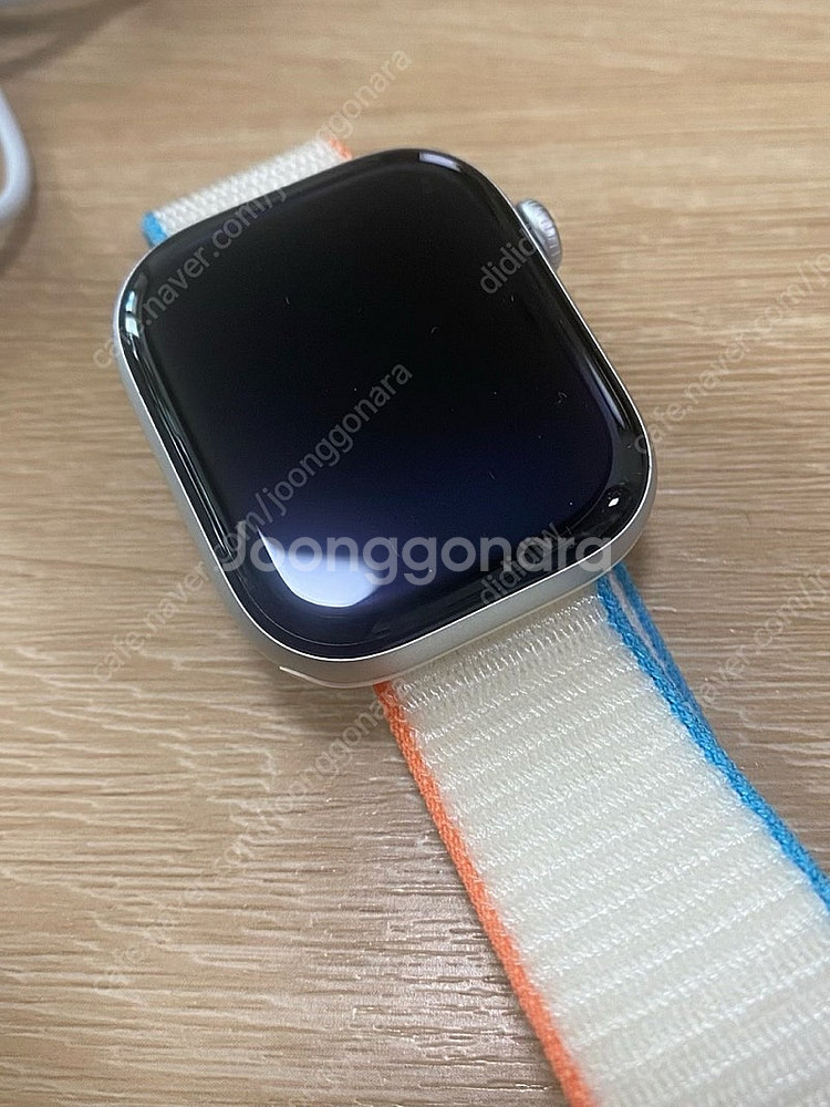 애플워치10세대 46mm 실버 gps 배터리100%--4