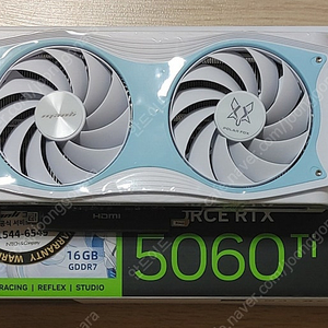 Manli 지포스 RTX 5060Ti Polar Fox 16GB 팝니다