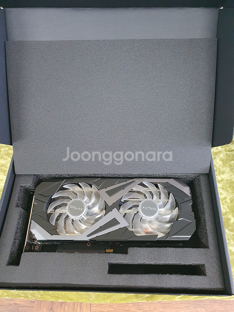 그래픽카드 갤럭시 RTX 3060 12G 상태아주좋아요--4
