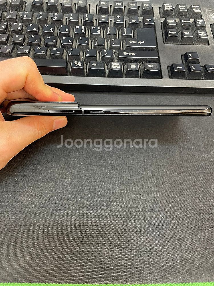갤럭시S21울트라 블랙 512GB 무잔상 상태좋은 중고...--4