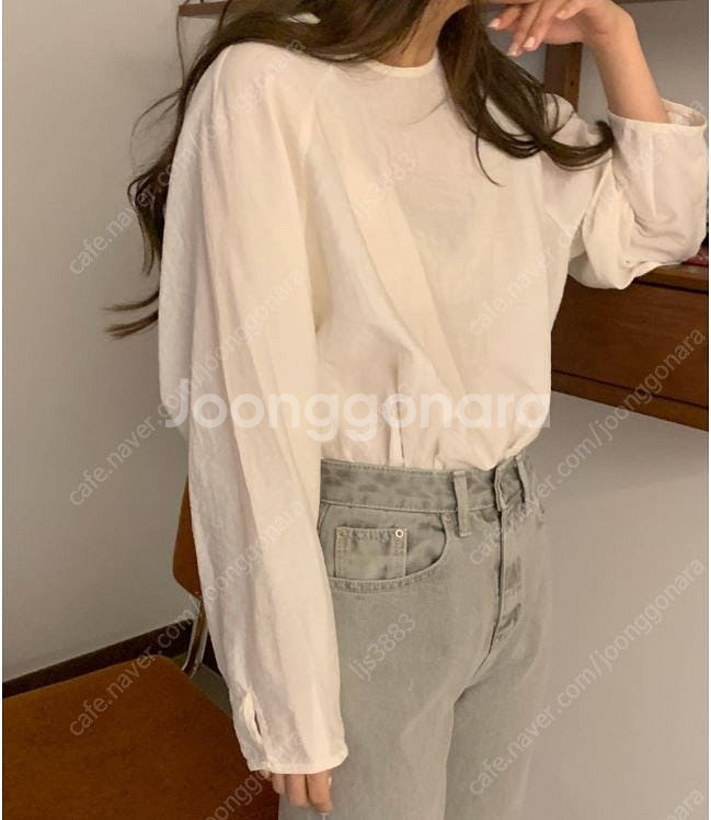 컴히얼 로즈베이 베리 한지 블라우스 / 새제품 / 착불...--1
