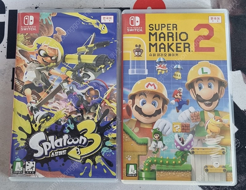 ps4 ps5 닌텐도스위치 게임CD 팩 판매합니다.--4