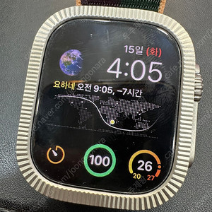 애플워치 울트라2 네츄럴 티타늄