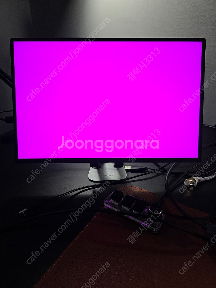 120hz 포터블모니터 팝니다--6