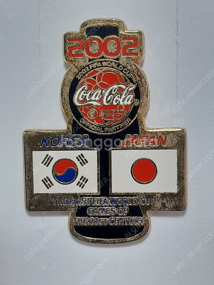 코카콜라 2002월드컵기념 개최국 퍼즐뱃지--3