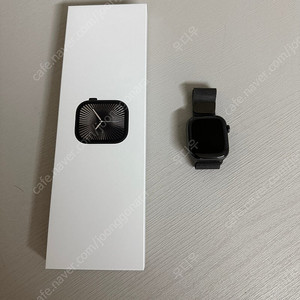 애플워치10 티타늄 슬레이트 42mm 정품 밀레니즈루프 구성