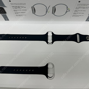 애플워치 정품 스포츠밴드 미드나이트 스트랩 40/41mm