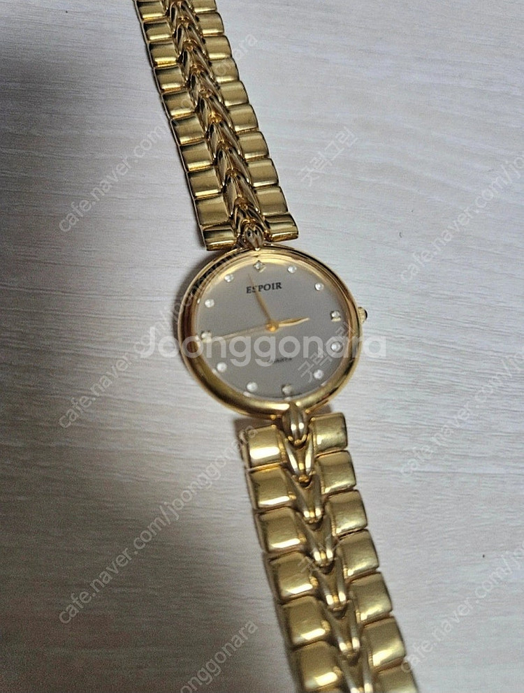 ESPOIR 명품 GOLD 시계--0
