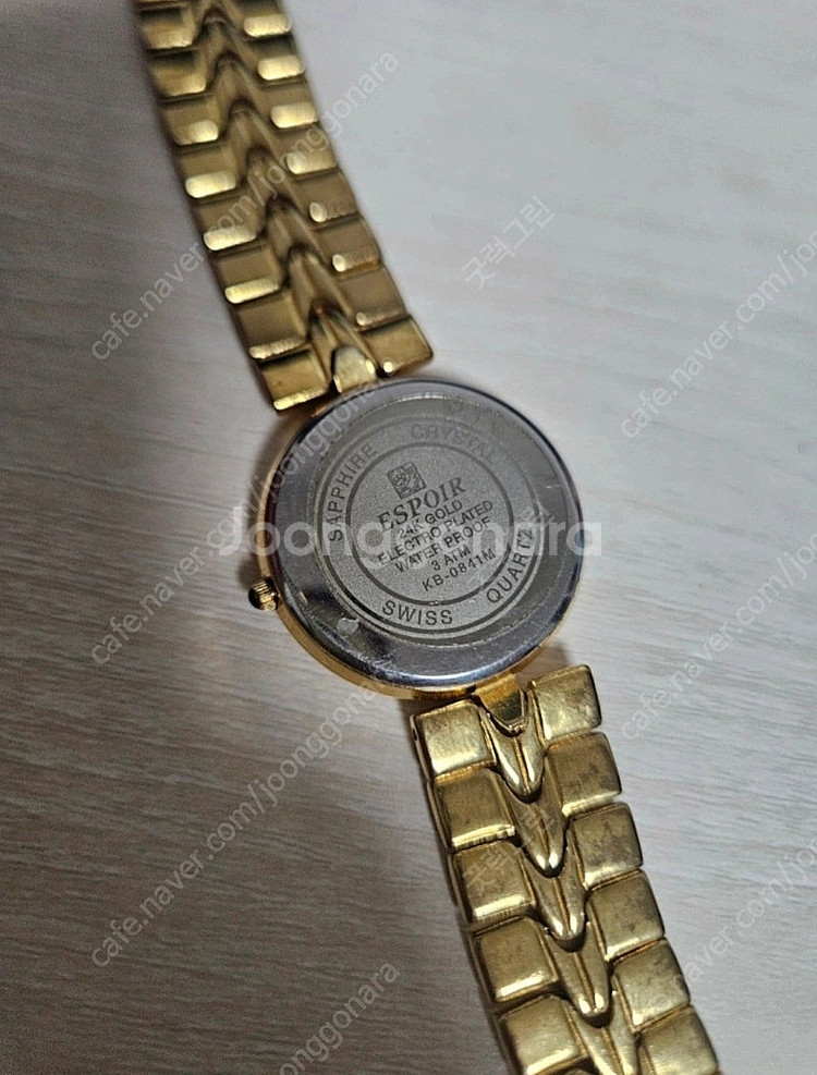 ESPOIR 명품 GOLD 시계--1