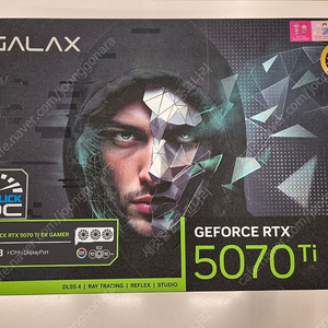 갤럭시 RTX 5070TI EX GAMER OC 블랙