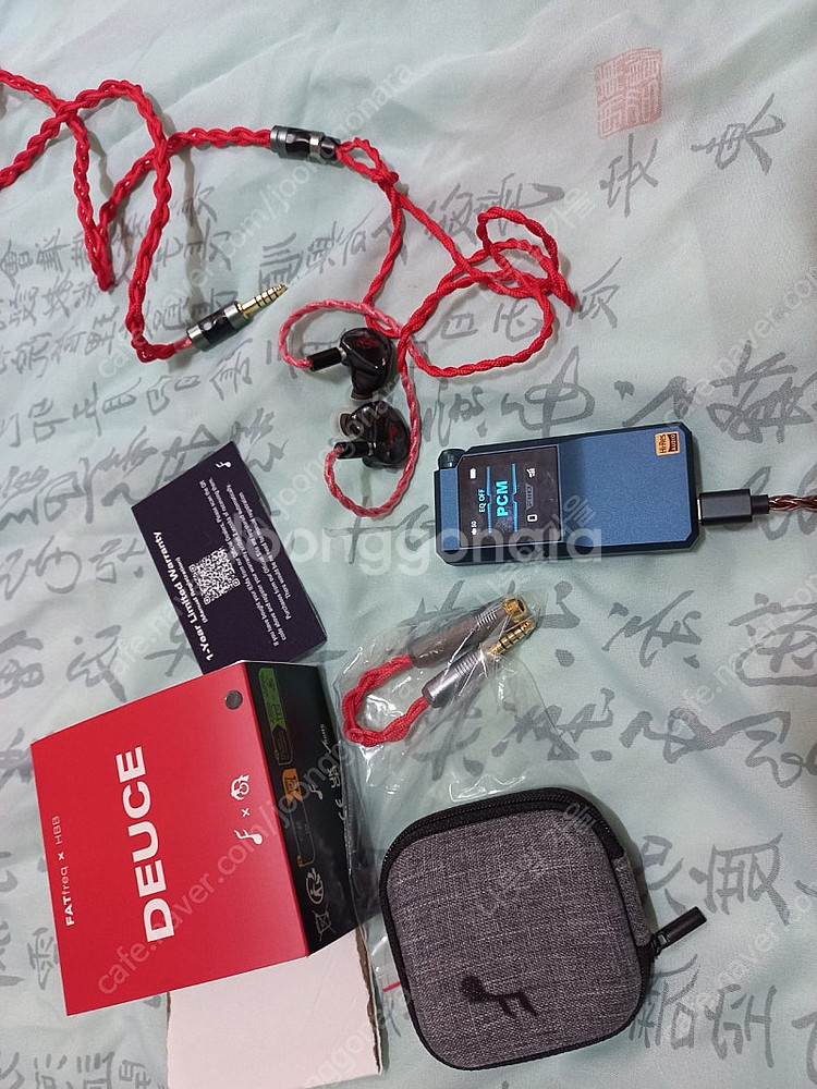 팻프랙 듀스 이어폰 + fiio btr 17--1