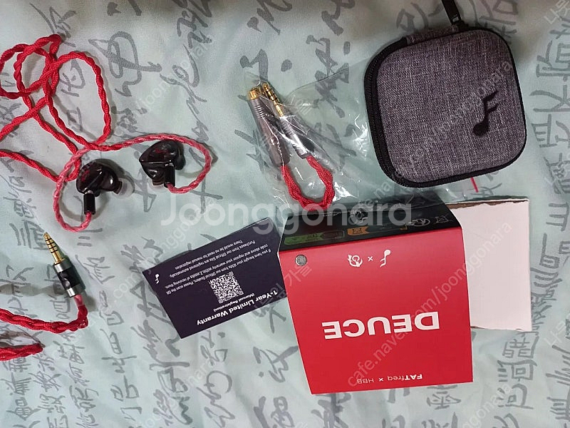 팻프랙 듀스 이어폰 + fiio btr 17--4