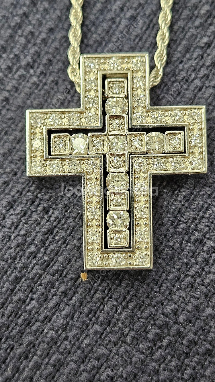 벨에포* 14k 랩다이아 목걸이--0