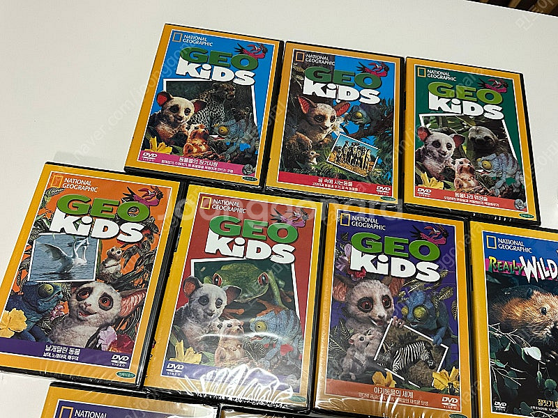 (무배)(논픽션)내셔널지오그래픽 지오 키즈 dvd--4