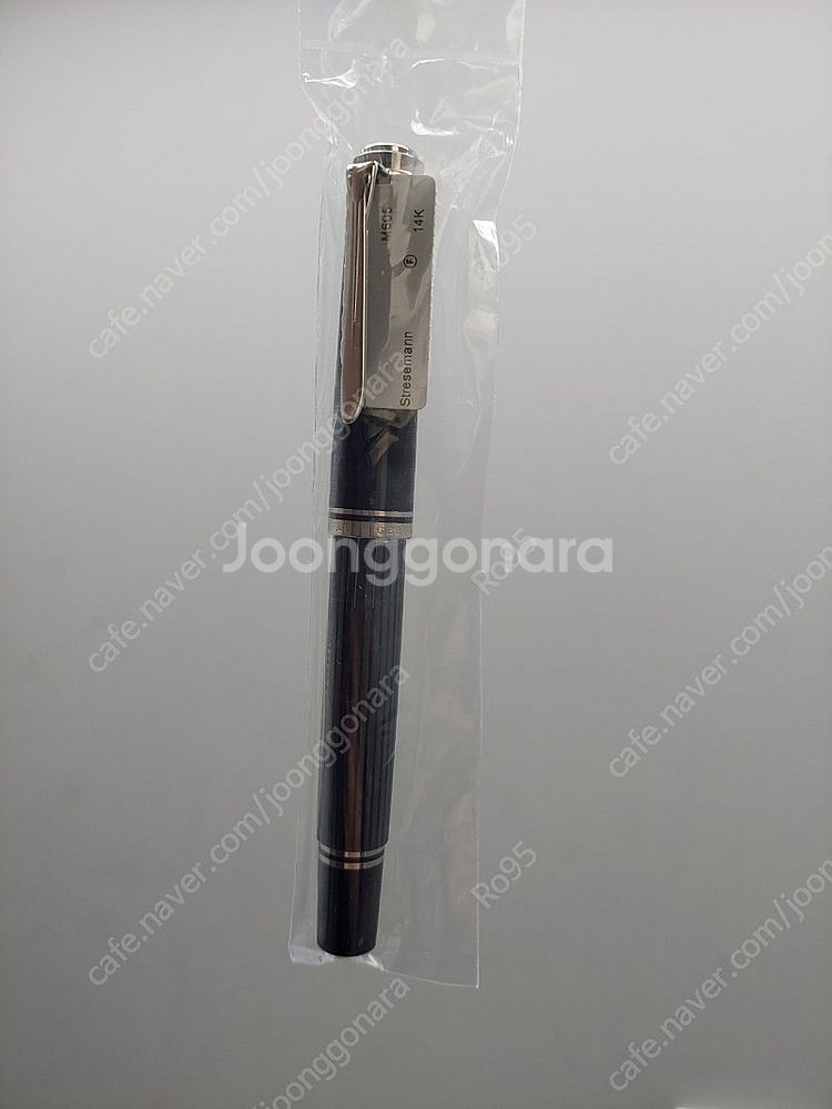 펠리칸 m605 슈트레제만 F닙(투명배럴 기프트세트 미...--2