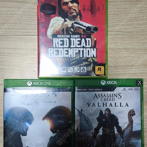 XBOX 타이틀 몇 개 팝니다 (레데리1, 헤일로5, 어크 발할라, 기어즈오브워4)