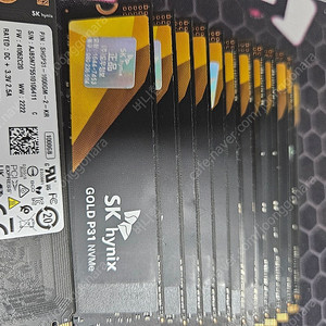 P31 1TB 도우정품 판매합니다.
