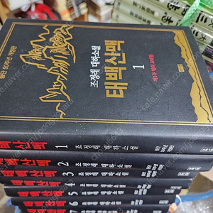 조정래/태백산맥 .전10권.(양장본)70 000원.