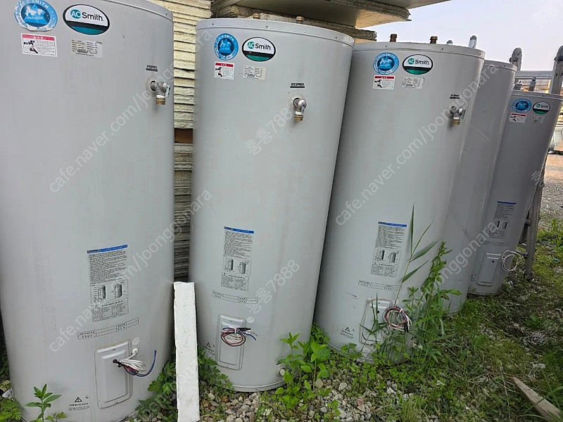 (판매)온수기 보일러 물탱크 중고판넬 건축자재 단열재 H빔 이미지