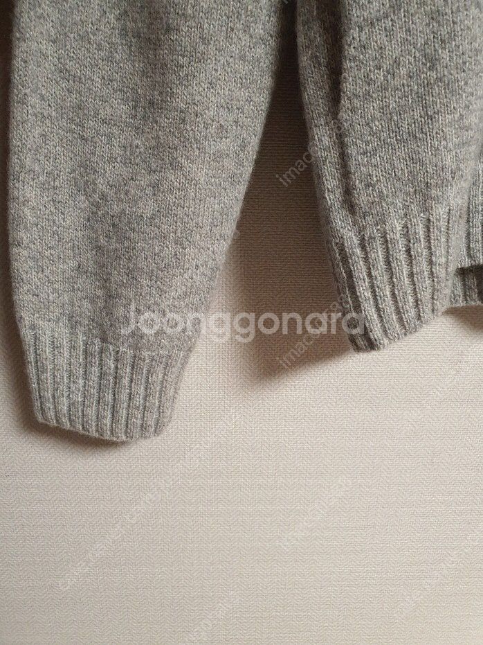 존스메들리 캐시미어 울 숄카라 가디건 L 사이즈 정품--7