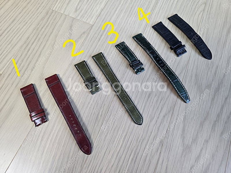 [판매] 19mm, 20mm 스트랩 판매합니다.--0