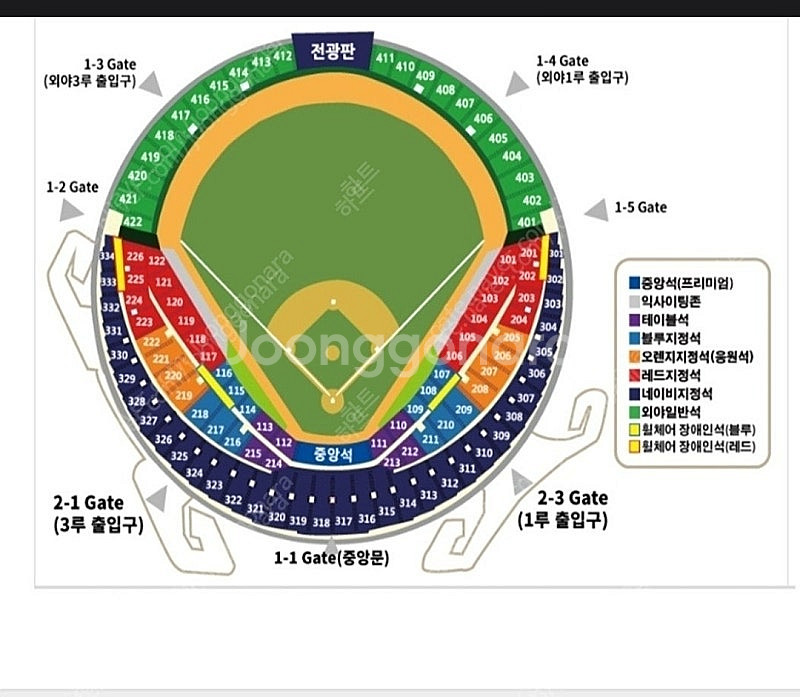 7/22 7월22일 한화 vs 두산 3루 오렌지 219...--0