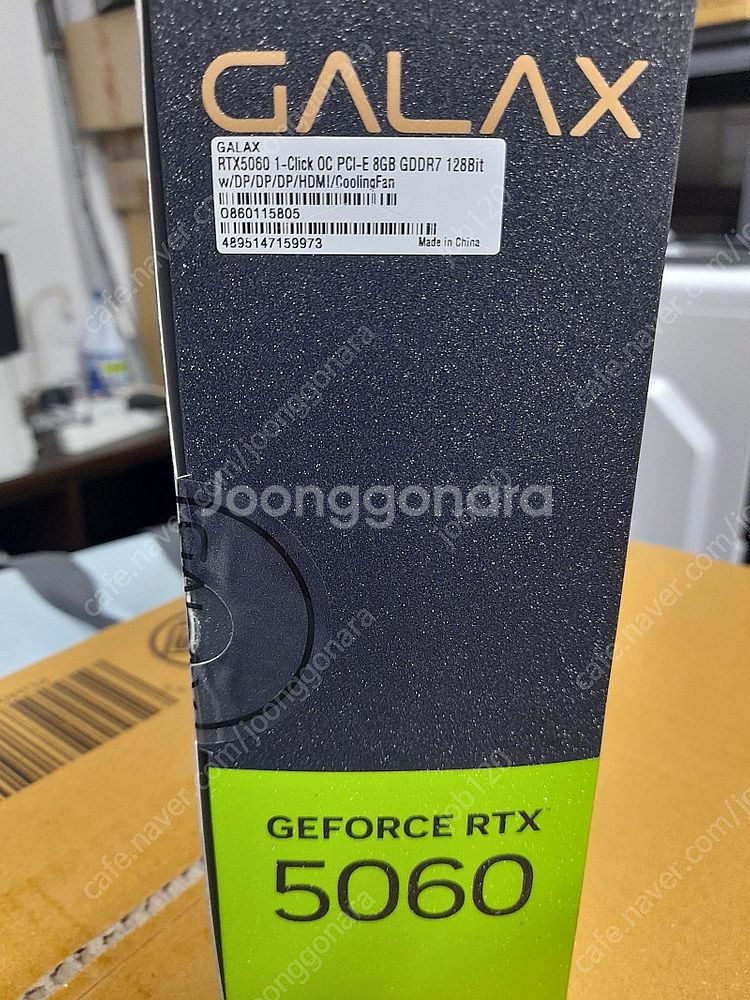 대구 - 갤럭시 GALAX 지포스 RTX 5060 BL...--2