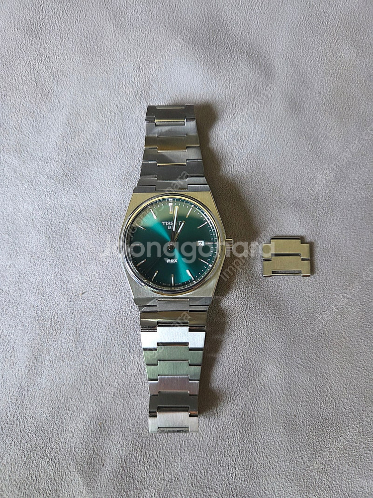 티쏘 Prx40(40mm) 쿼츠 녹판 24년 5월--0