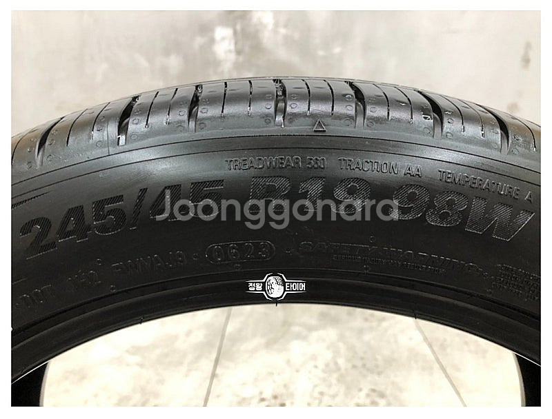 중고타이어 금호타이어 TA91(마제스티9) 245/45...--4