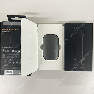 SK하이닉스 비틀 X31 외장SSD 2TB (개봉후 미사용)