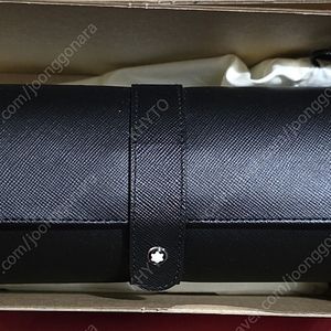 몽블랑 사토리얼 와치 파우치 2구 블랙 미사용