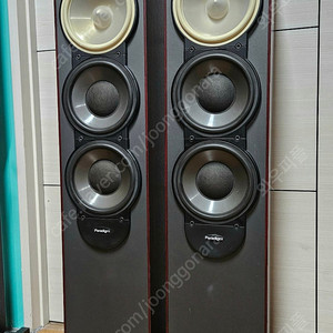 페러다임 모니터9 V5 스피커. 톨보이. AV