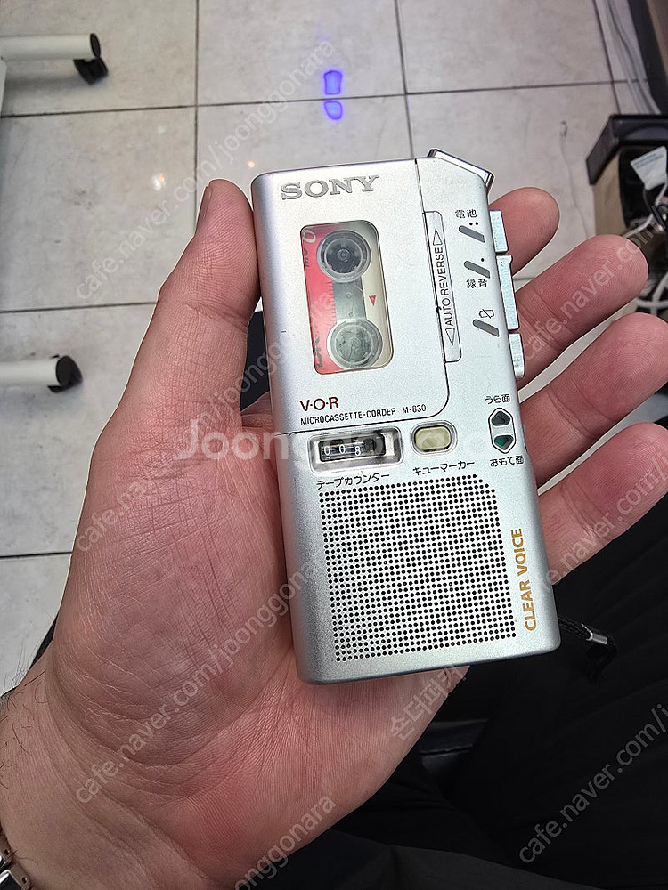 소니 마이크로 카세트 m-830 판매합니다--0