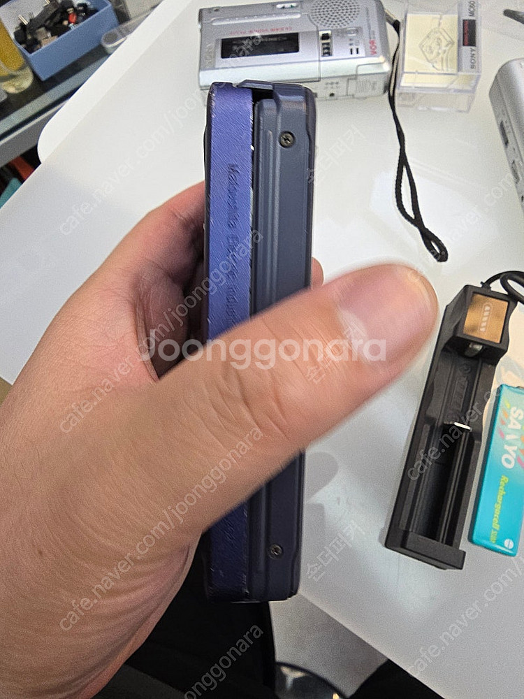 파나소닉 워크맨 sx40 본체와 배터리 충전기 구성 입...--4