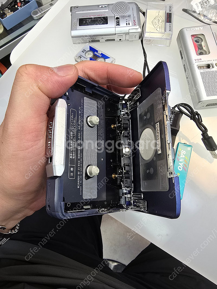 파나소닉 워크맨 sx40 본체와 배터리 충전기 구성 입...--7