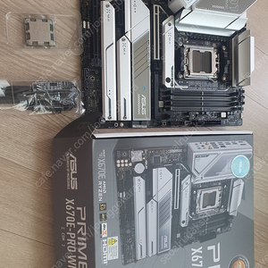 라이젠9 7950x cpu, asus x670e pro wifi csm 메인보드