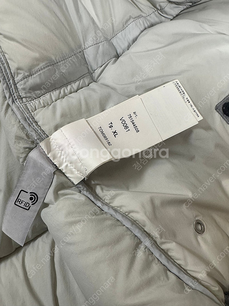 21FW 스톤아일랜드 나일론메탈 TC 패딩 XL사이즈 ...--4