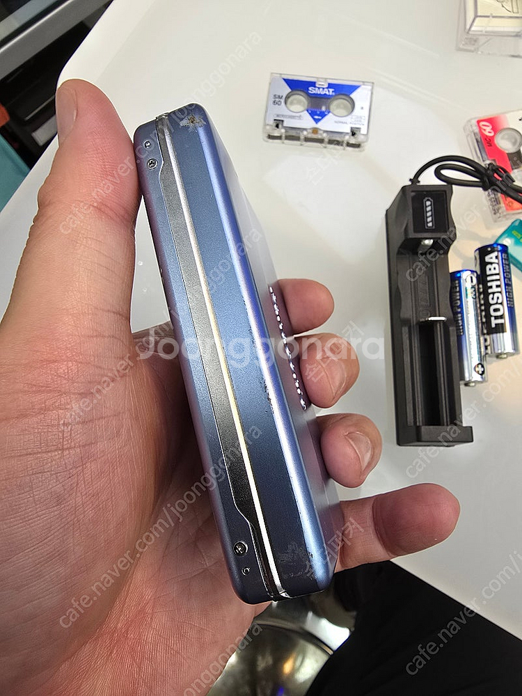 파나소닉 워크맨 본체와 배터리 충전기 세트 rq-sx7...--3
