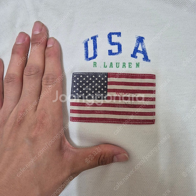 폴로 랄프로렌 빅포니 USA 반팔 카라티--3
