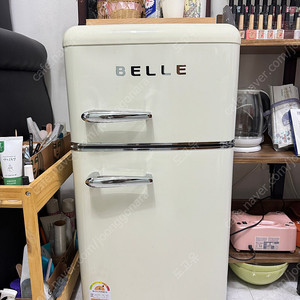 BELLE 레트로 미니냉장고