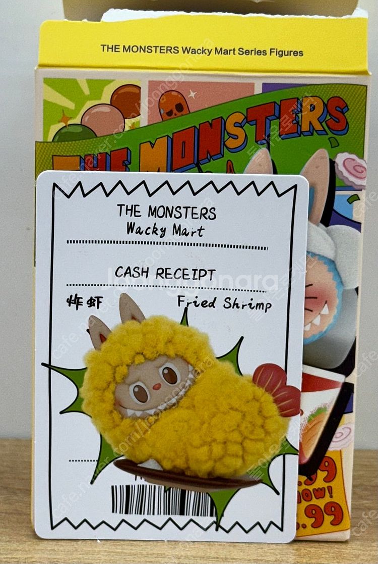 팝마트 라부부 the monsters 수상한 편의점 시리즈 새우 튀김--0