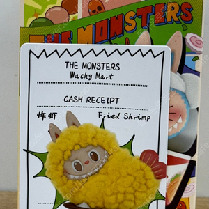 팝마트 라부부 the monsters 수상한 편의점 시리즈 새우 튀김