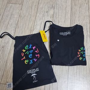 [새상품] 콜드플레이 월드투어 티셔츠 XXL