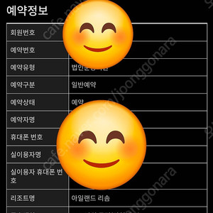 안면도 아일랜드리솜 s30 8월6일부터2박