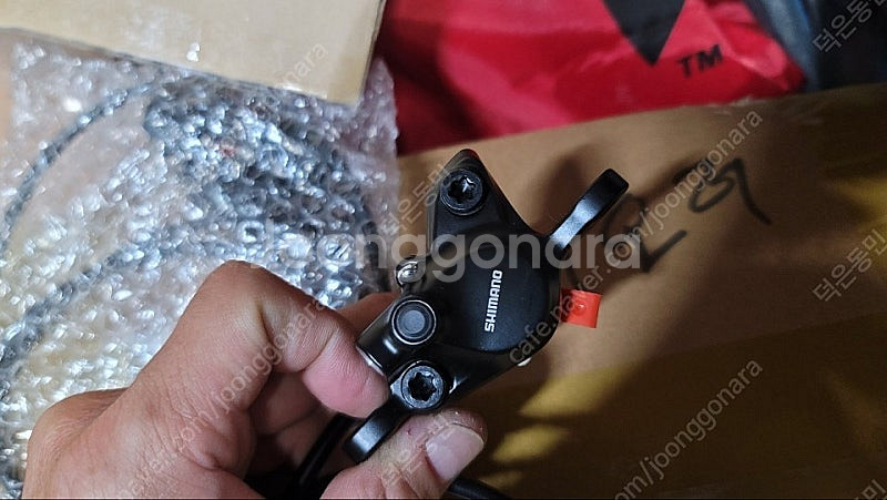 신품 XT 2종, MT200 브레이크, XTR 크랭크,...--6