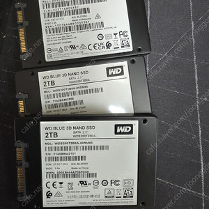 Ssd Wd blue 2tb (2테라) 하드팝니다