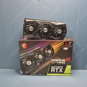 [판매]RTX3080 TI 12G MSI 트리오 풀박스 판매합니다.