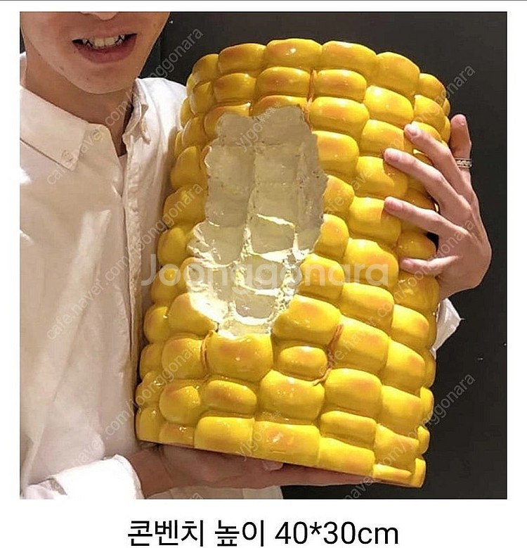 옥수수의자, 옥수수조형물, 옥수수스툴, 옥수수대형의자--4