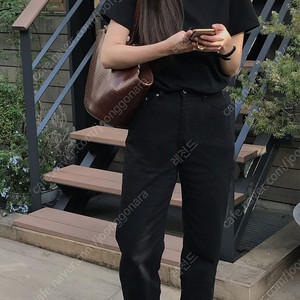 아카이브제이투유 솝 티셔츠 블랙