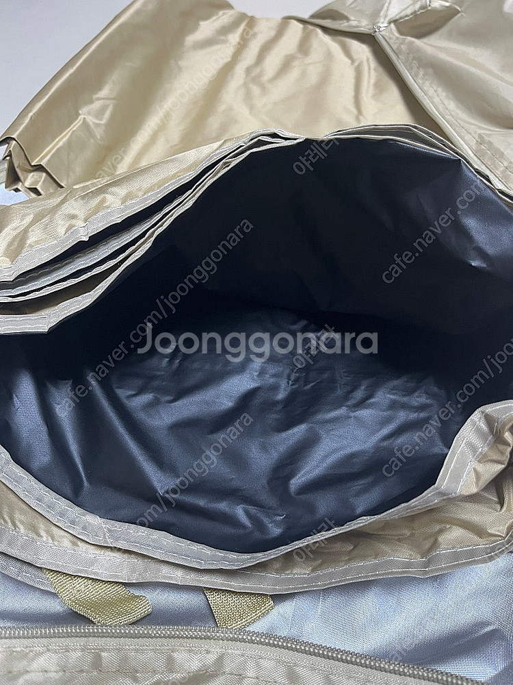 190t 베이지색 암막타프 6m x 3.3m 폴대 세트...--2